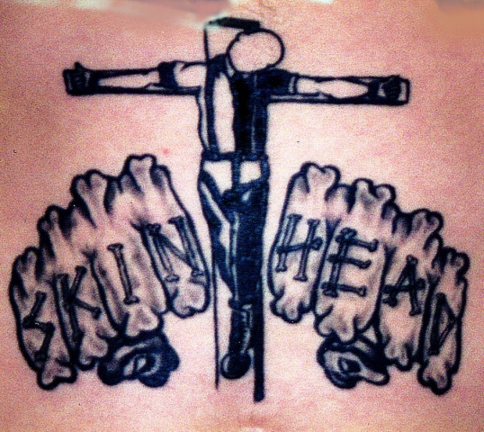 skinhead tattoo by tatupaul