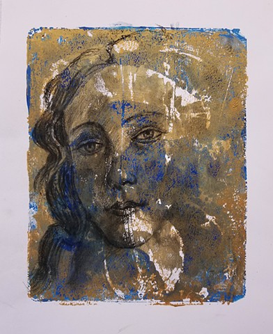 monotype, charcoal, work_on_paper