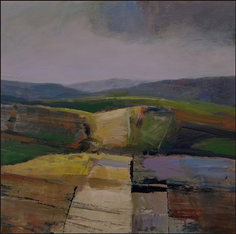 landscape, abstract_landscape, oil_painting, hills, contemporary_art, 