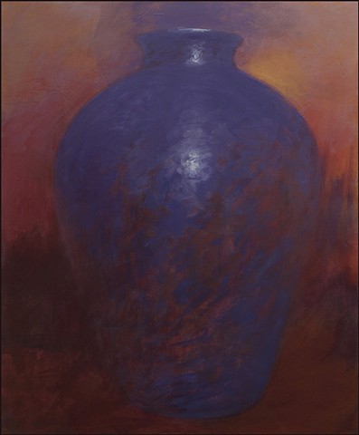 vessel, pot, pottery, abstract, figurative, mysterious, urn, vase, earth, landscape, sunset