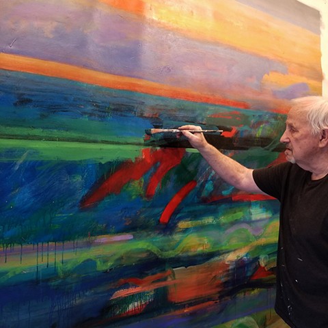abstract, oil painting, oil on canvas, large painting, wip, work in progress