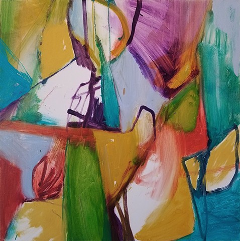 oil_painting, oil-on-canvas, abstract, abstractart, contemporary_art, colorful, dynamic, fine_art