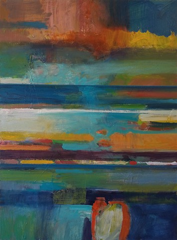 oil_painting, oil-on-canvas, abstract, abstractart, contemporary_art, colorful, dynamic, fine_art, level_lines, seascape nature