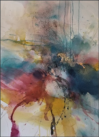watercolor, abstract, contemporary_art, colorful, nature, fluid, energy
