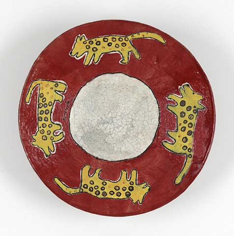Leopard Plate