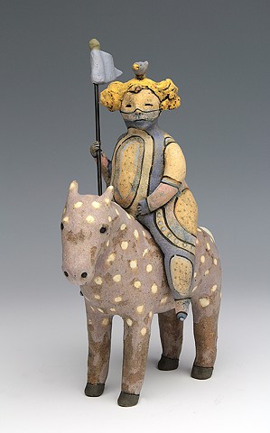 ceramic figure horse by Sara Swink
