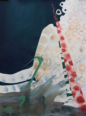 Spilt Cheerios and Ink