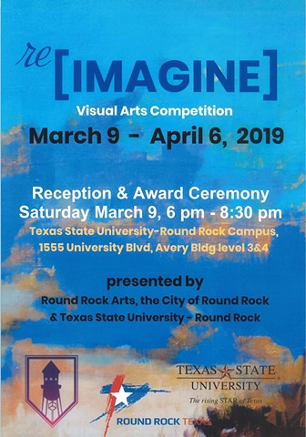 1st Place (2D art category) Awarded at Round Rock Arts re[Imagine] Exhibition