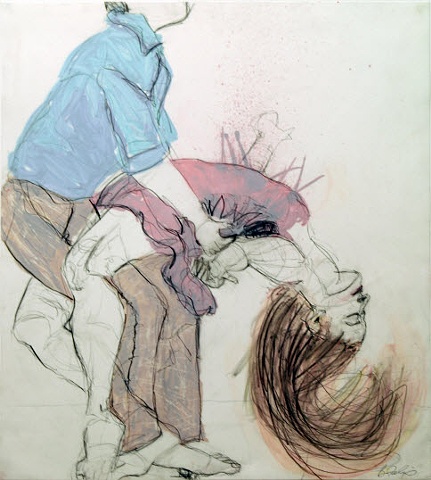 Mixed media, graphite and acrylic on Yupo synthetic paper by Barbara Felix