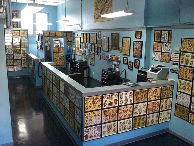 Glenside Tattoo Work Area