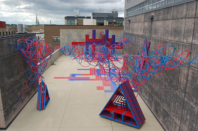 ArtPrize Seven SENSE UICA Grand Rapids Urban Institute for Contemporary Arts curator Heather Duffy PEX installation interactive immersive