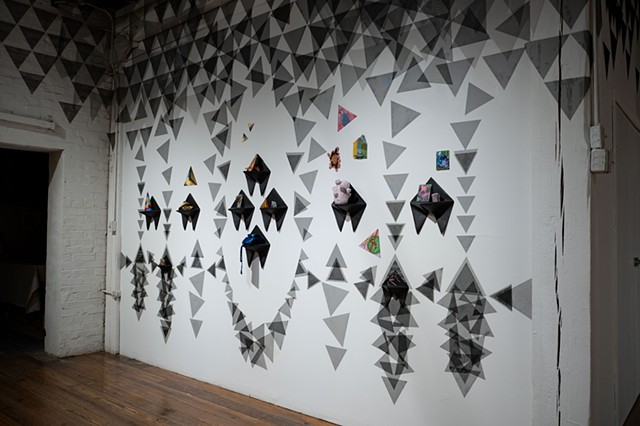 Heather Brammeier artwork installation collaboration carry weight hold light
