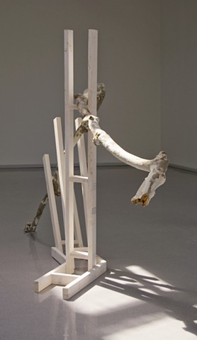 Heather Brammeier rework sculpture found object assemblage natural forms