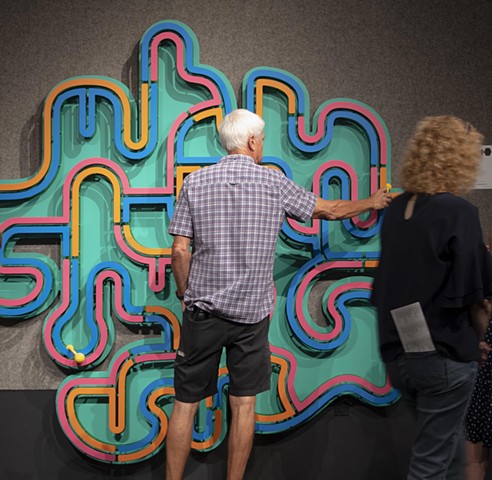 Heather Brammeier interactive art installation artprize puzzle art