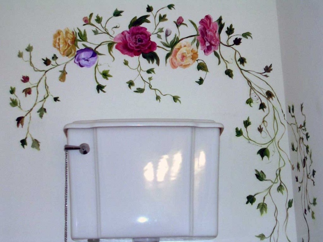 Floral Accent Painting