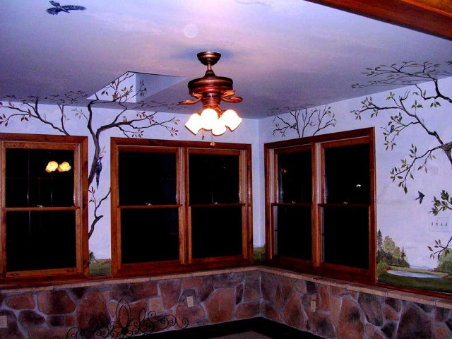 Sunroom Mural