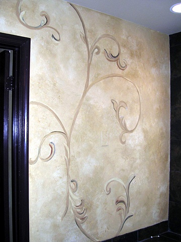 Scrollwork Master Bath
