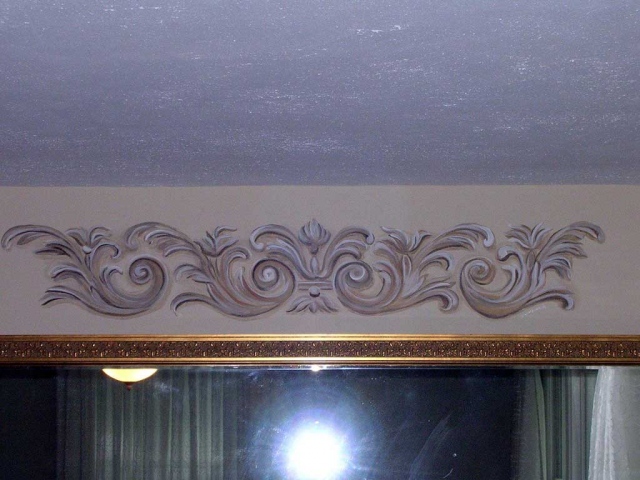 3D scrollwork