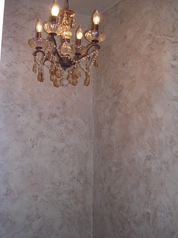 Aged Raised Plaster Finish