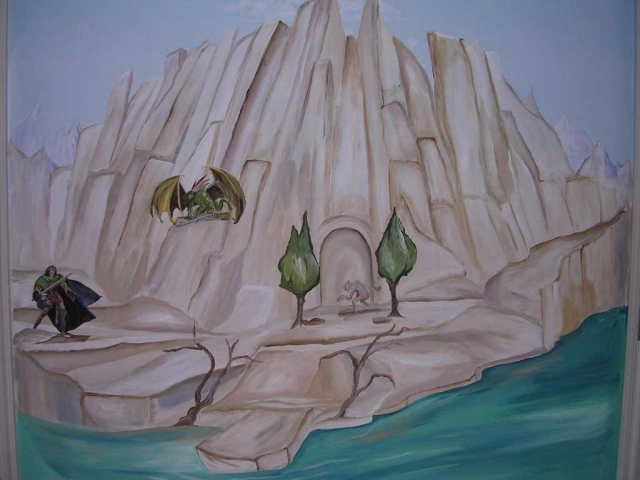 Lord of the Rings Mural