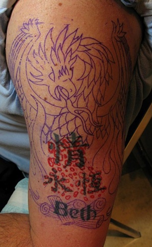 phoenix cover up coverup steven williamson tattoo artist providence rhode island (ri) tattoo Rhode Island Providence