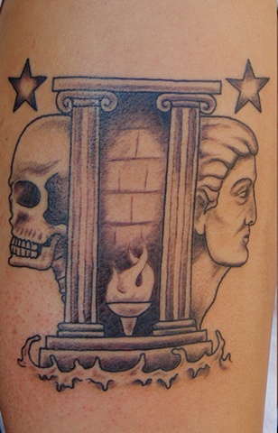 gemini tattoo steven williamson tattoo artist providence rhode island (ri) tattoo Rhode Island Providence