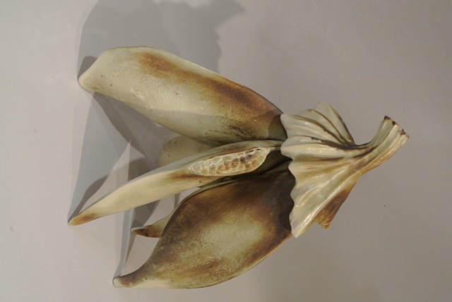 Emerging seed sculpture