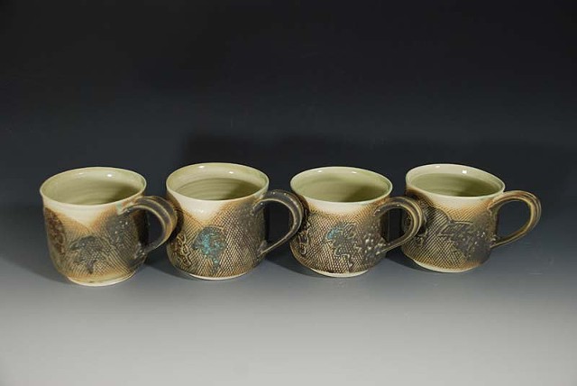 Grapevine cups - Set of 6