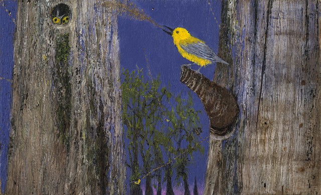 Golden Swamp Warbler