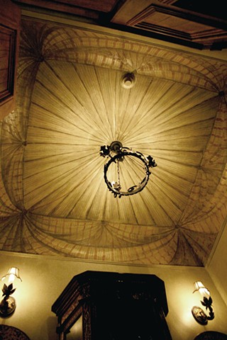 Trompe l'oeil Gathered Ceiling 