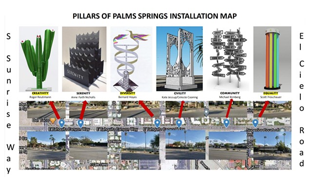 The Pillars of Palm Springs