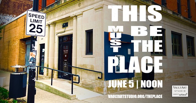 VaultArt Exhibition Banner - This Must Be the Place
