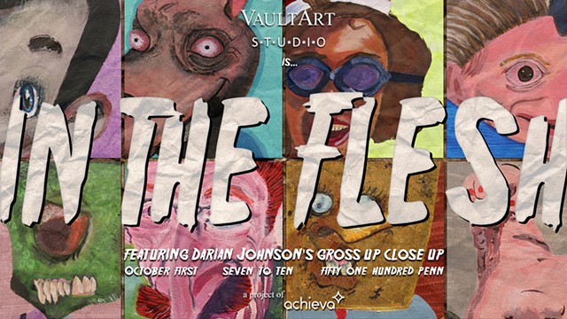 VaultArt Exhibition Banner - In the Flesh