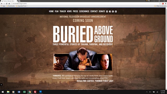 Buried Above Ground - homepage