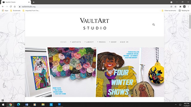 VaultArt Studio - Homepage