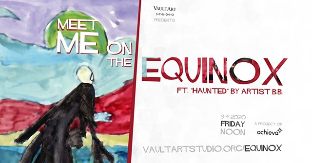 VaultArt Exhibition Banner - Meet Me on the Equinox