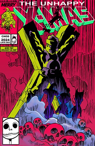 X-Men # 251 - 2024 X-Mas Sketch Cover