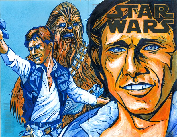 Star Wars #1 'Han' Sketch Cover
