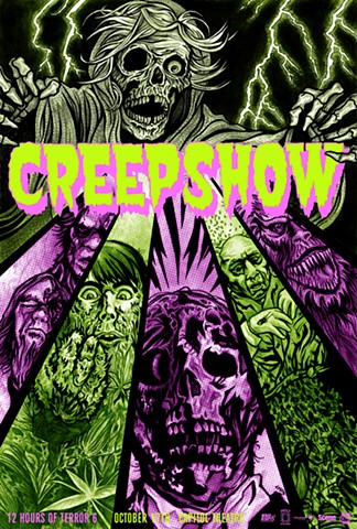 Creepshow poster art CHOD
