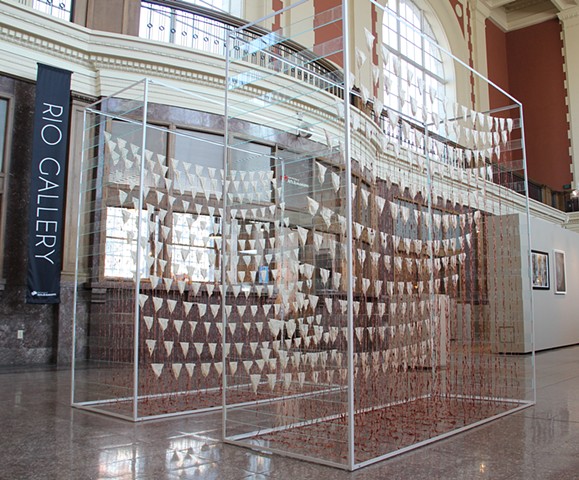 Installation by Stephanie Leitch for the Utah Statewide Annual Exhibition 2016