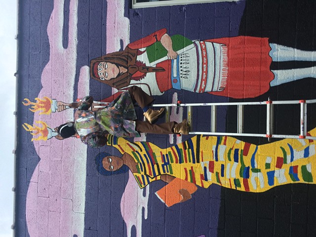 Women's Empowerment Mural Unveiling Vignette