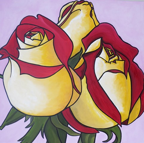 Two-Toned Roses