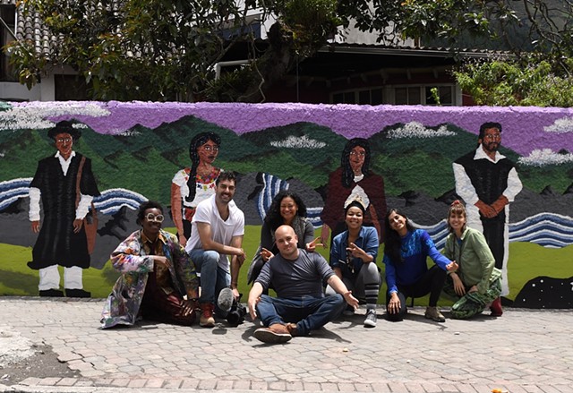 Volcán Tungurahua Mural Project Documentary