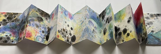 Chasing the Lights, Partial Image on a Double-Side Book