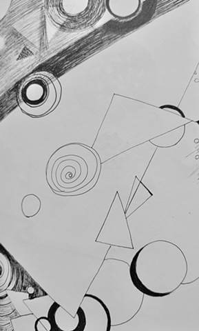 Things happen, Keep Making Peace!  Segment 1, First Concertina Folded Page