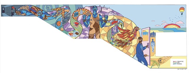 Horizon Juvenile Detention Center Mural Project Podcast, Creative Art Works, New York City