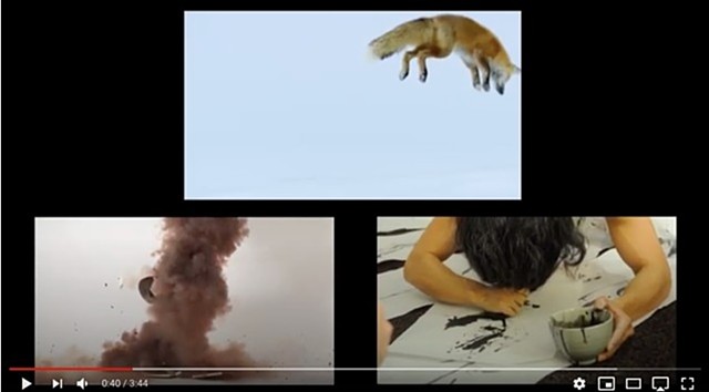 Explosions: A Three Channel Video Installation for a High School Dance Piece