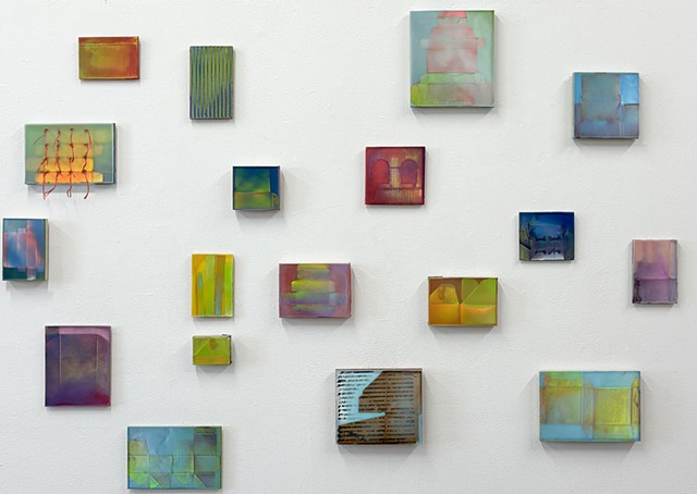 Squares, Splash, Dots and Wax at Elza Kayal Gallery 2025