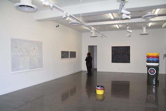 Installation view. From There to Here. 
RMIT Project Space Melbourne. 2011