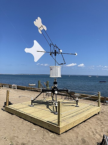Wind Driven Drawing Machine